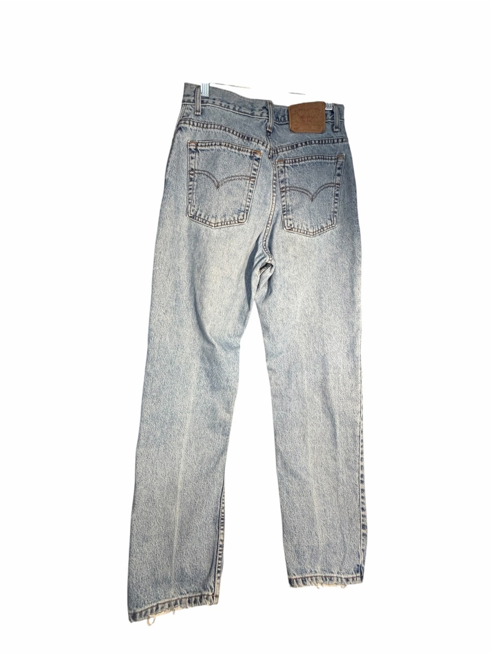 Levis 550 Relaxed Fit Tapered Leg Classic Light Wash Straight-Leg Jeans Sz 10M - Picture 2 of 10